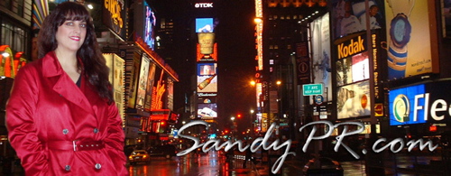 SandyPR Header and Logo
