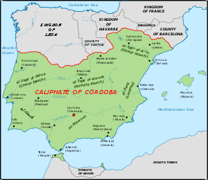 Muslim-occupied Spain, circa AD 1000