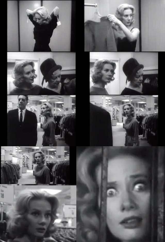 Department store scene in Carnival of Souls