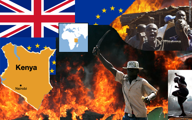 Montage of Kenya Election Violence 2007